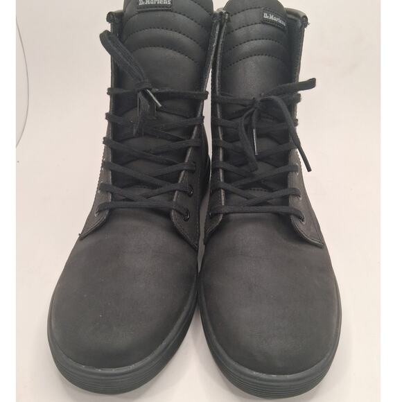 Dr. Marten Sheridan 8 Eye Combat Boot Black Matte Women's Size 11 - Picture 2 of 12